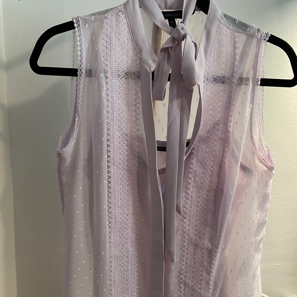 White House Black Market Sheer Tank